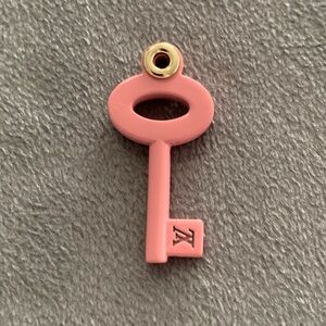Upcycled Pink Key Pendant